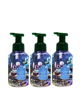Bath & Body Works BLUEBERRY BELLINI Foaming Hand Soap (3 pack)